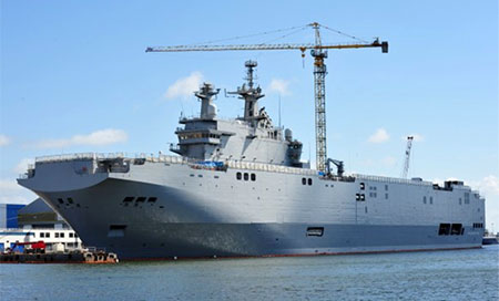 buque de gurra tipo mistral Egipto comprará los Mistrales no entregados para Rusia